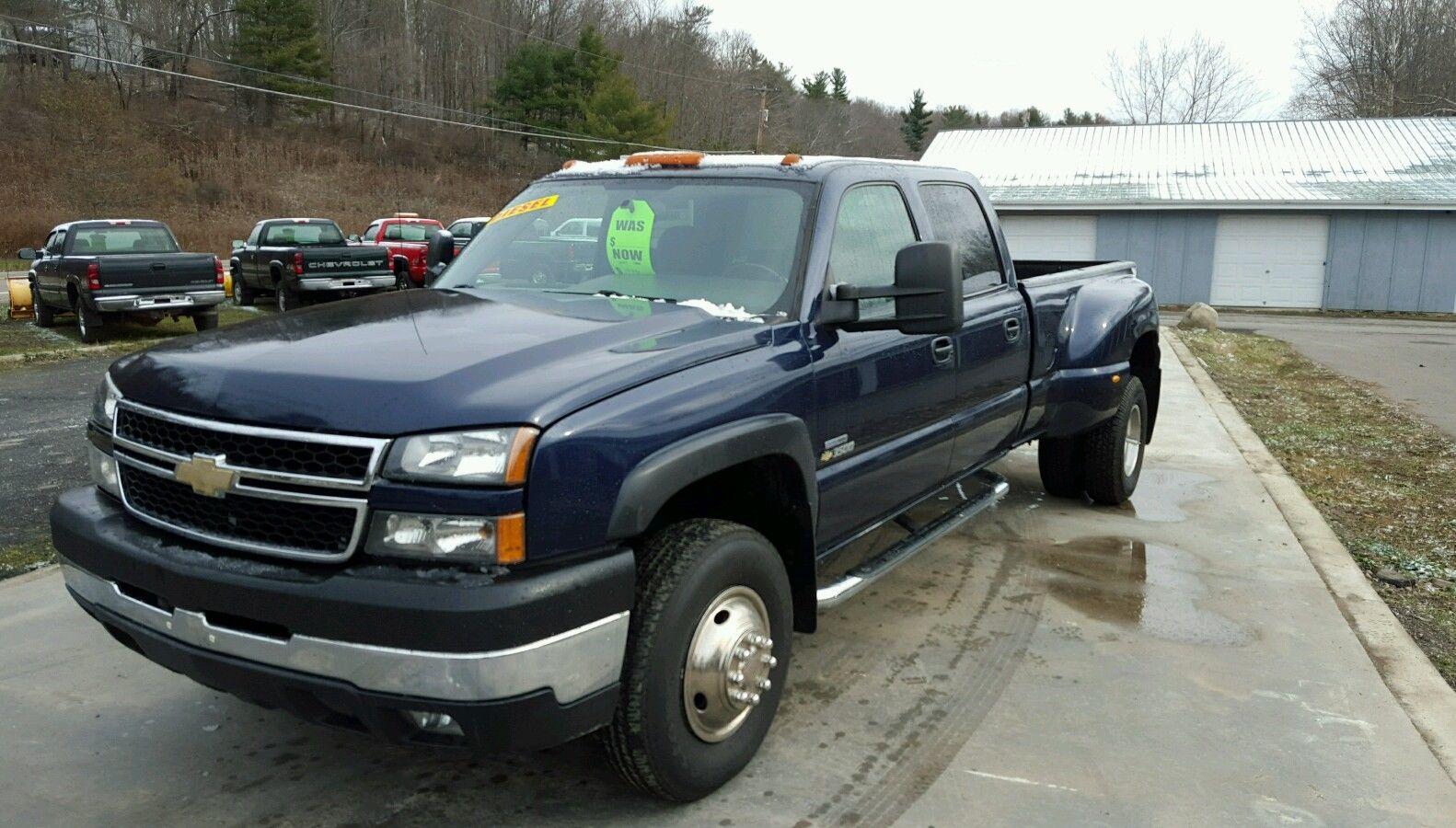 2007 Chevrolet Silverado 3500 Drw Duramax Diesel 4×4 Crew For Sale 2988