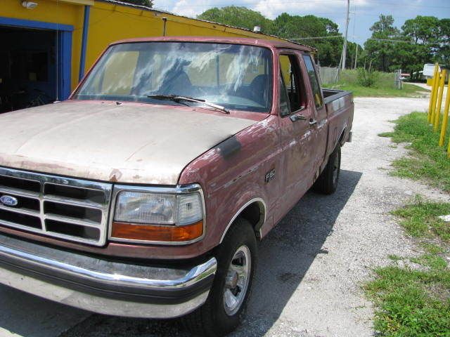 1993 Project Ford F 150 XLT Lariat Extended Cab Pickup 2 Door 5.8