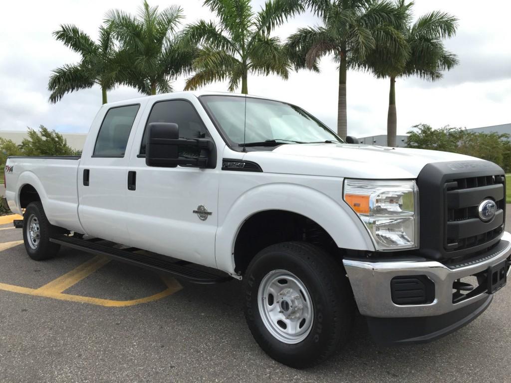 2012 Ford F 250 4X4 CREW CAB Longbed 6.7 Liter Turbo DIESEL