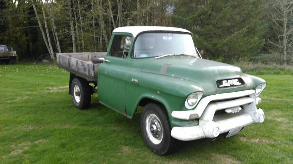 1956 GMC 3/4 ton flatbed