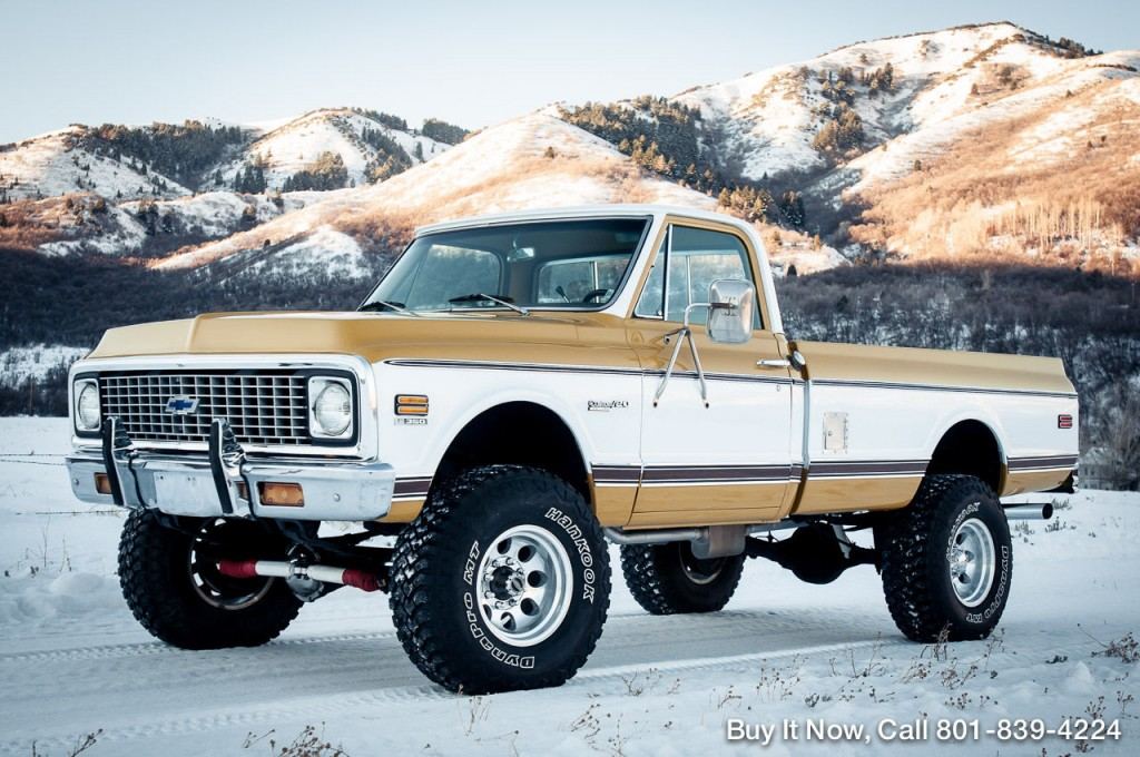 1971 Chevy K20 Truck Custom Deluxe