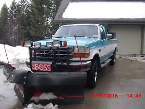 1994 Ford F250 7.3 L Diesel with Boss V Plow