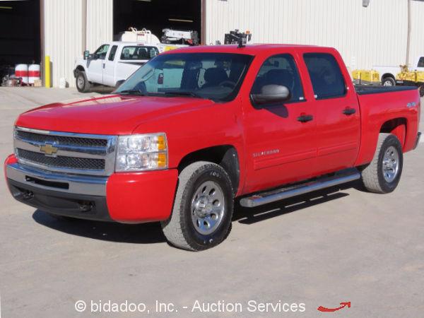 2011 Chevrolet Silverado 1500 4×4 Crew Cab Pickup Truck 4.8L V8