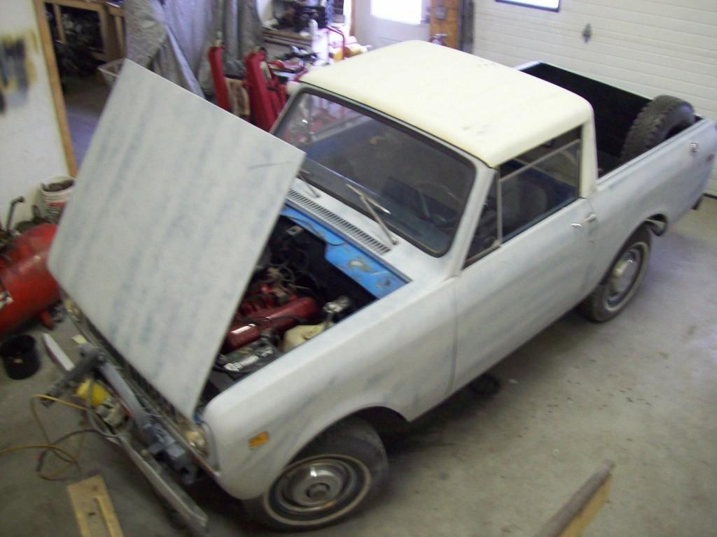 1973 International Harvester Scout II With Snow Plow