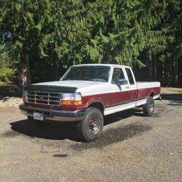 1996 Ford F-250 XLT Extended Cab Pickup 2 Door 7.3L for sale