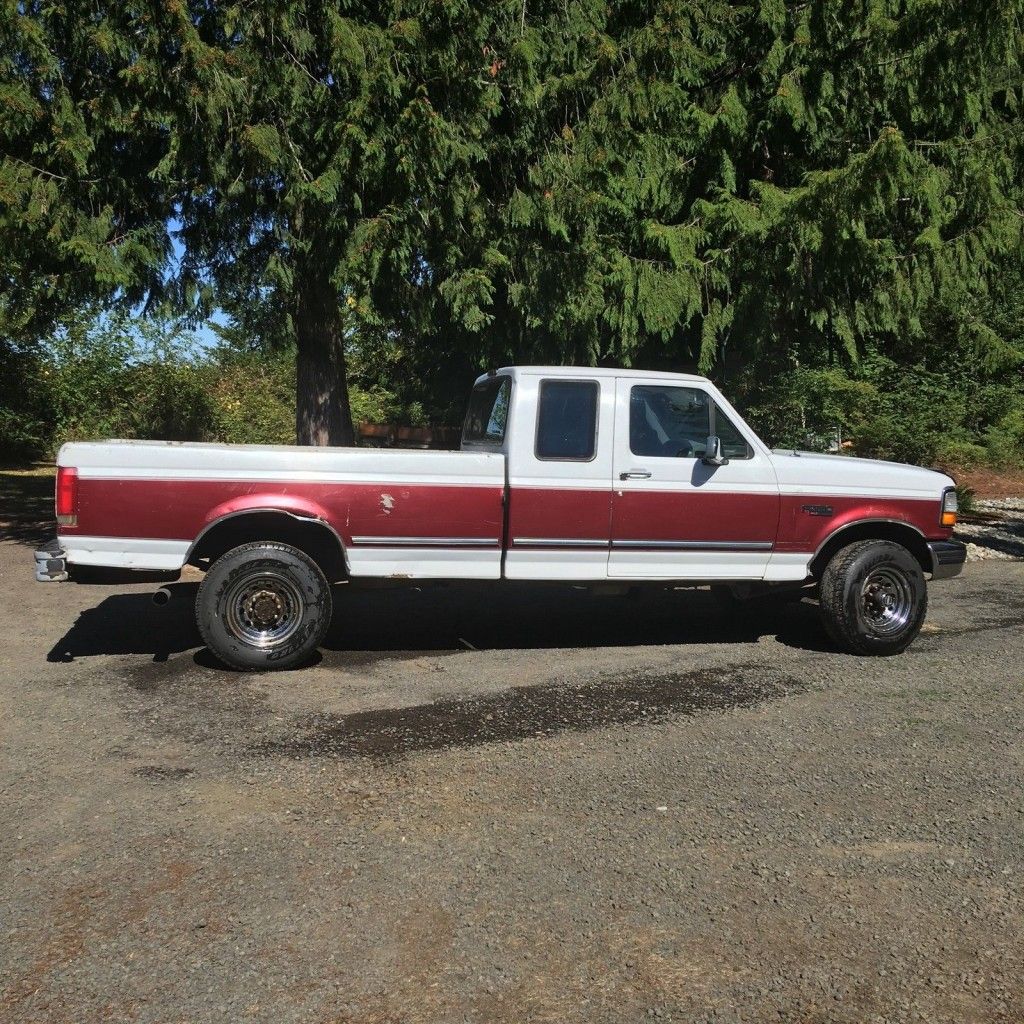 1996 Ford F-250 XLT Extended Cab Pickup 2 Door 7.3L