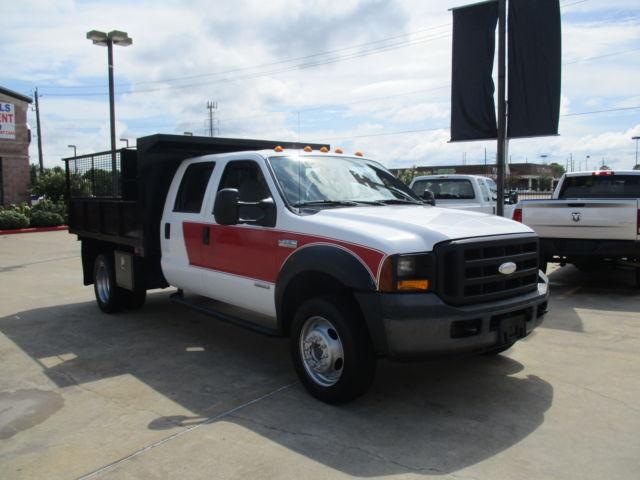 2006 Ford F550 Dump and Landscaping Super Duty Turbo Diesel Truck
