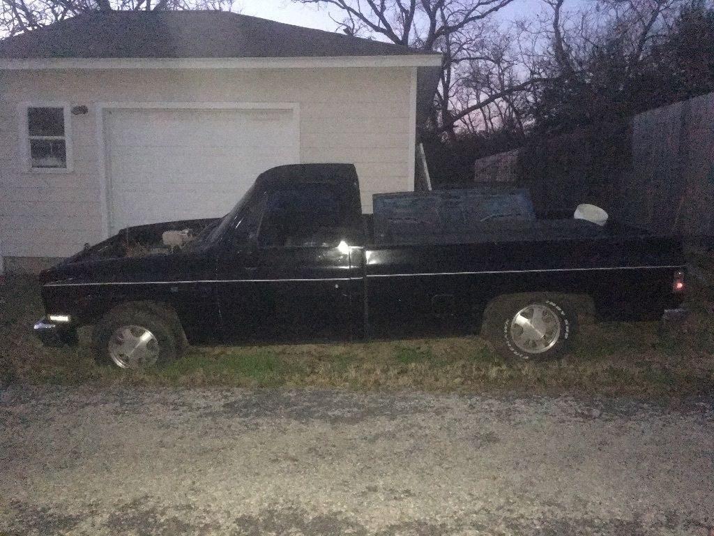 Rolling chassis 1987 Chevrolet C-10 Custom Deluxe