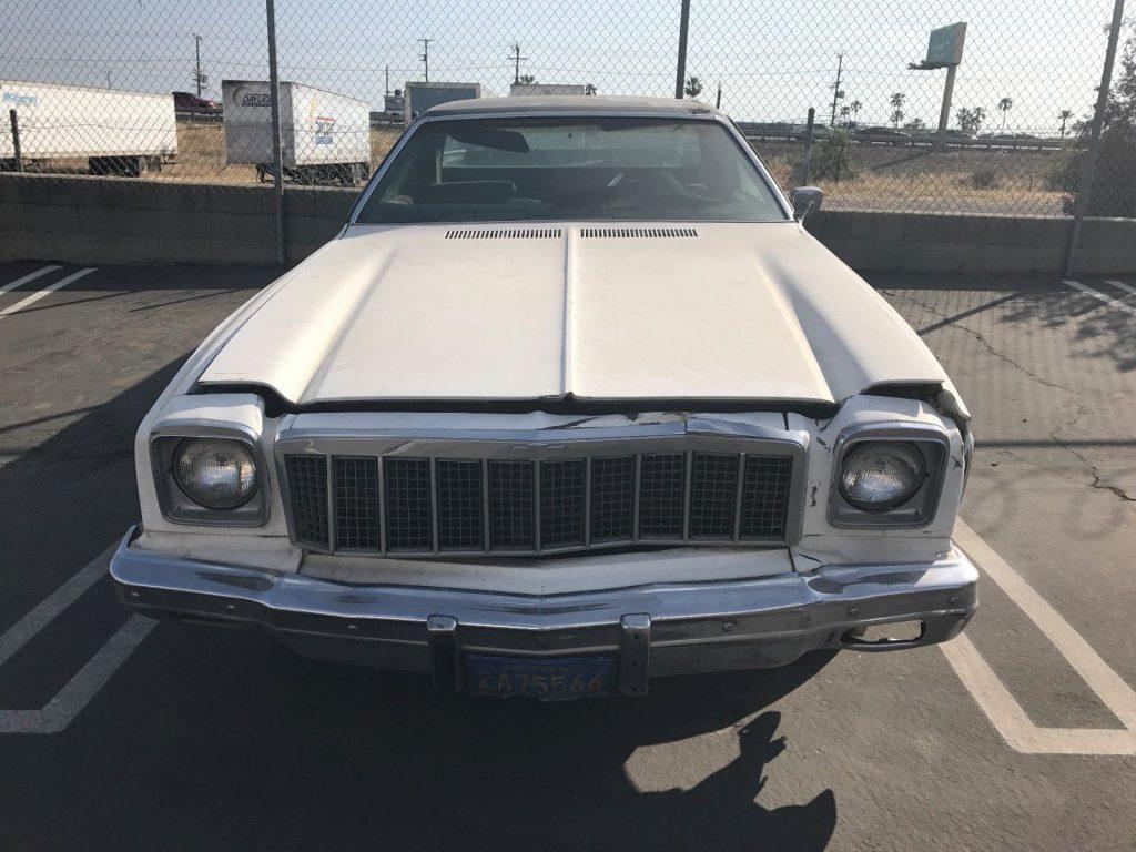 Needs restoration 1975 Chevrolet El Camino pickup