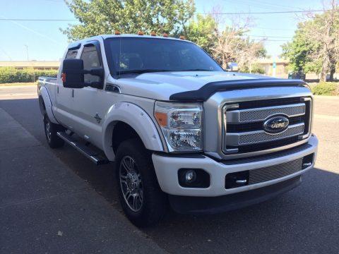 Repaired 2014 Ford F 350 Platinum pickup for sale