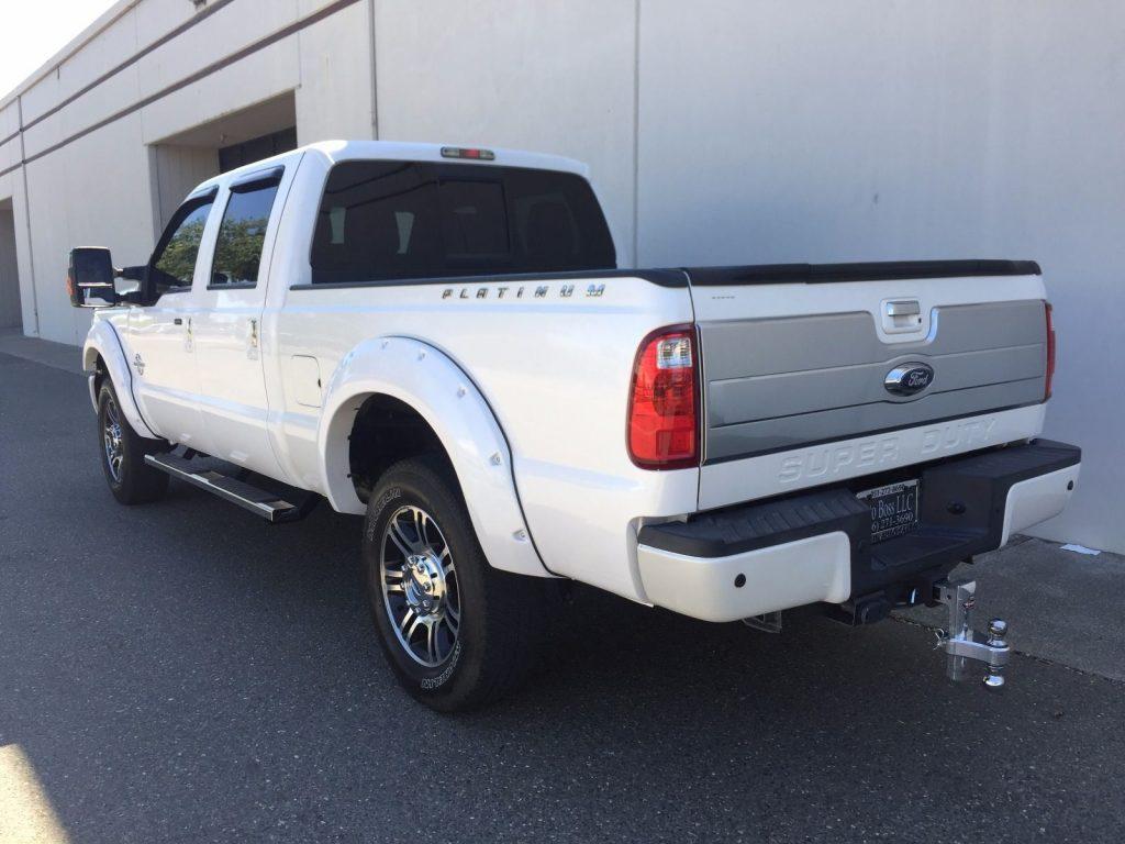 Repaired 2014 Ford F 350 Platinum pickup