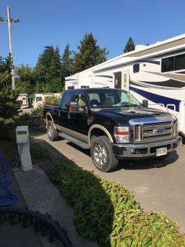 well optioned 2008 Ford F 350 Lariat pickup for sale