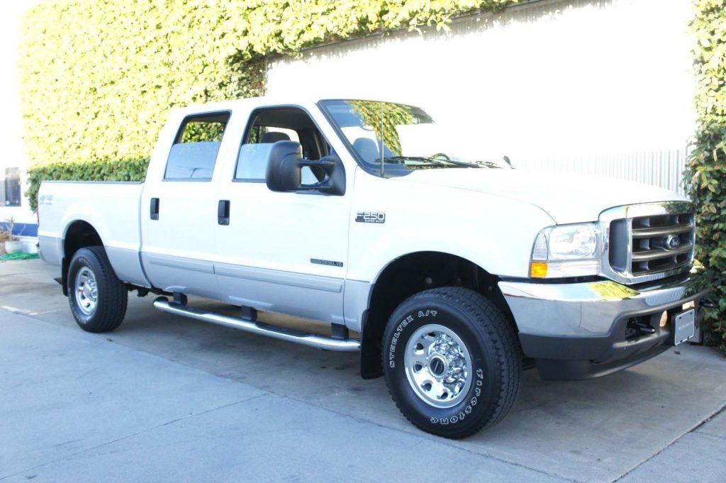 almost unused 2002 Ford F 250 XLT pickup