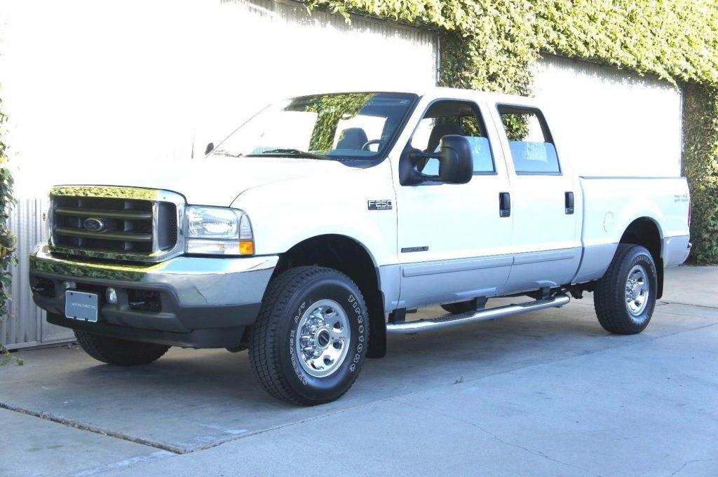 almost unused 2002 Ford F 250 XLT pickup