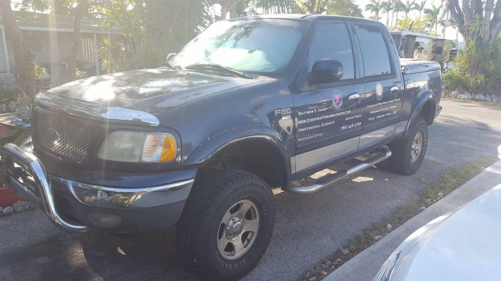 powerful 2002 Ford F 150 King Ranch Lariat pickup