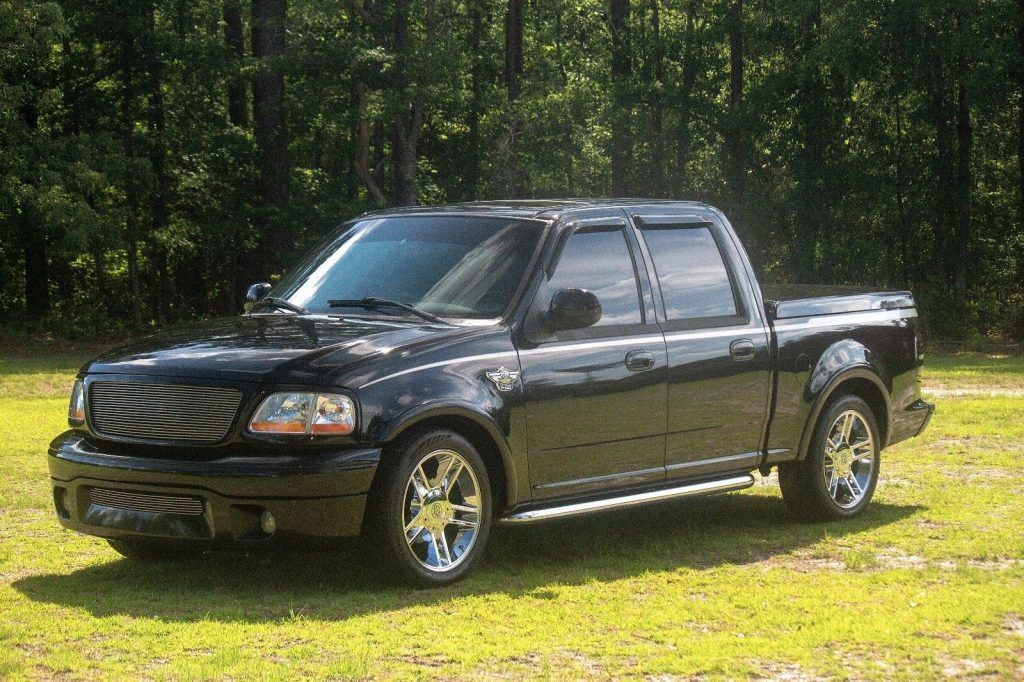 supercharged 2003 Ford F 150 100th Anniversary Harley Davidson Edition pickup
