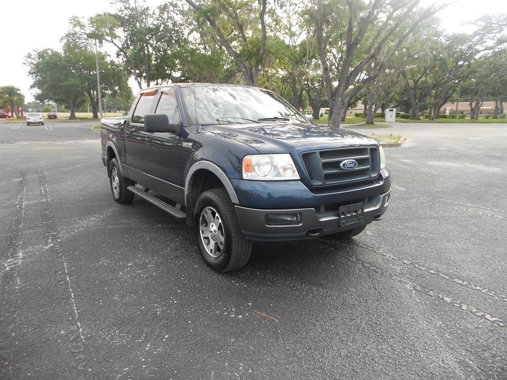 well equipped 2005 Ford F 150 FX4 pickup