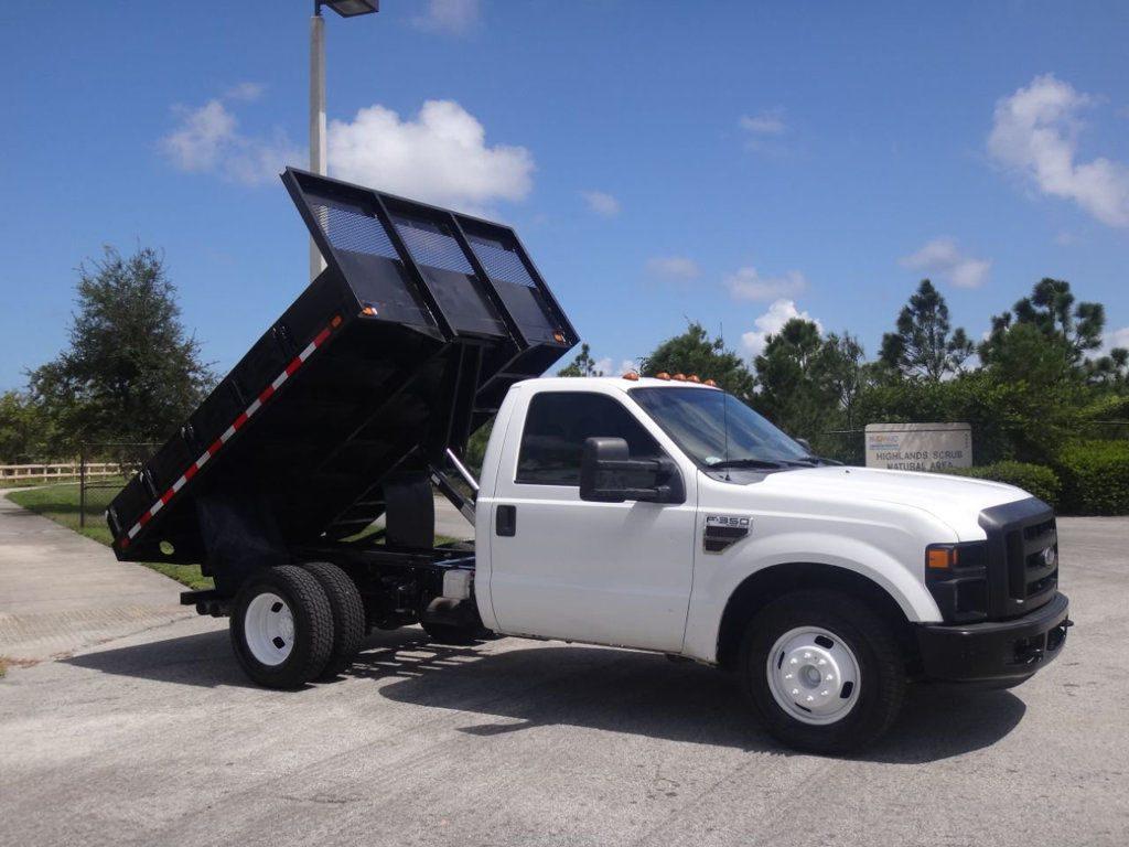 ready for work 2009 Ford F 350 Dump Truck pickup