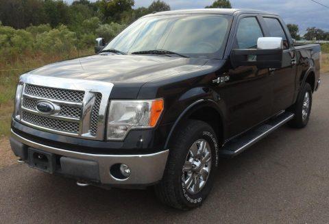 well optioned 2010 Ford F 150 Lariat 4&#215;4 pickup for sale