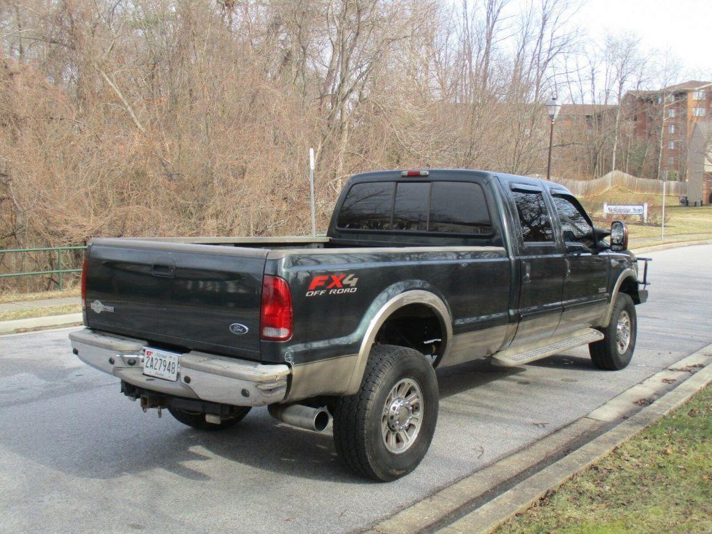 great running 2005 Ford F 350 KING RANCH pickup