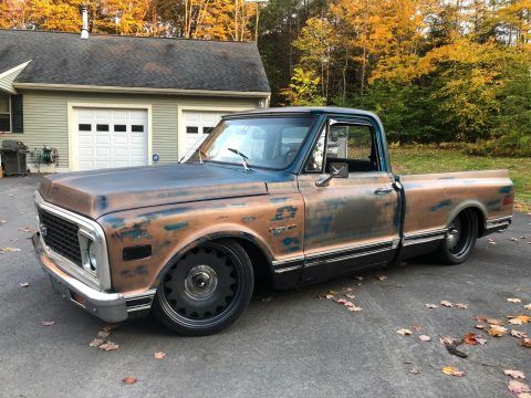 lowered 1972 Chevrolet C 10 pickup for sale
