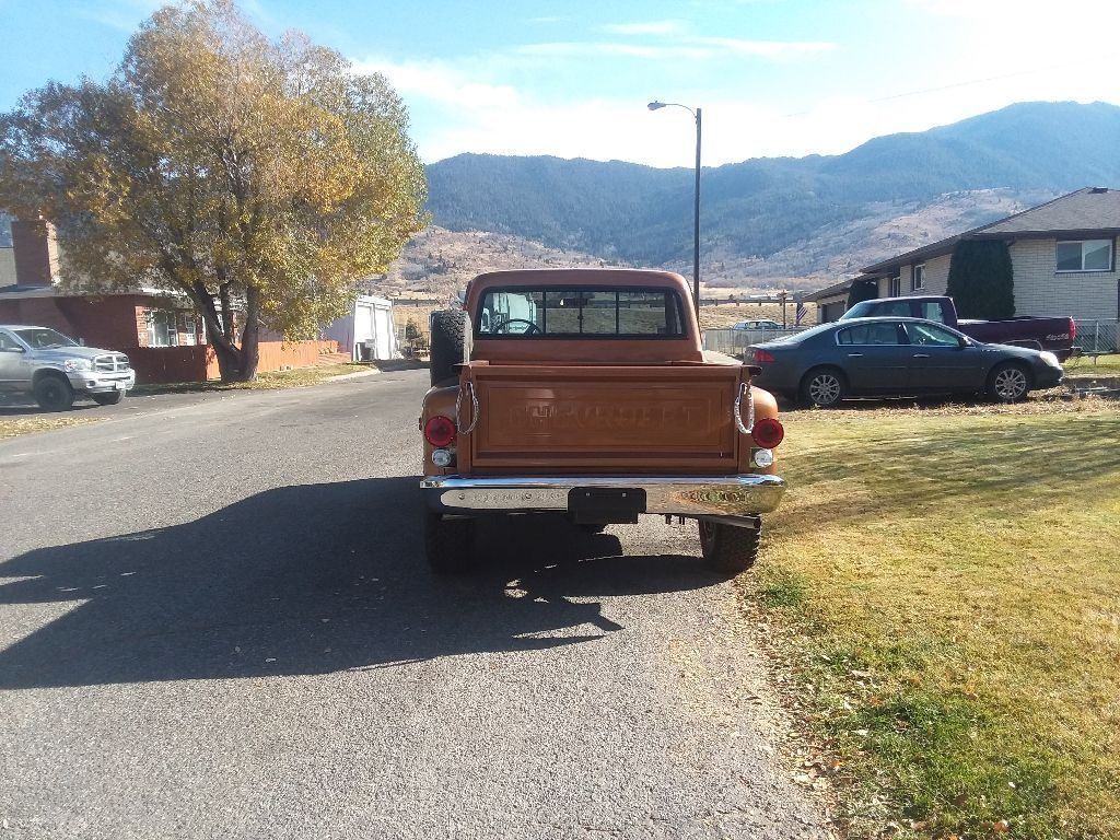 restored 1972 Chevrolet Shortbed Pickup