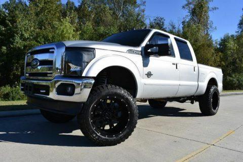 very nice 2011 Ford F 250 Lariat pickup for sale