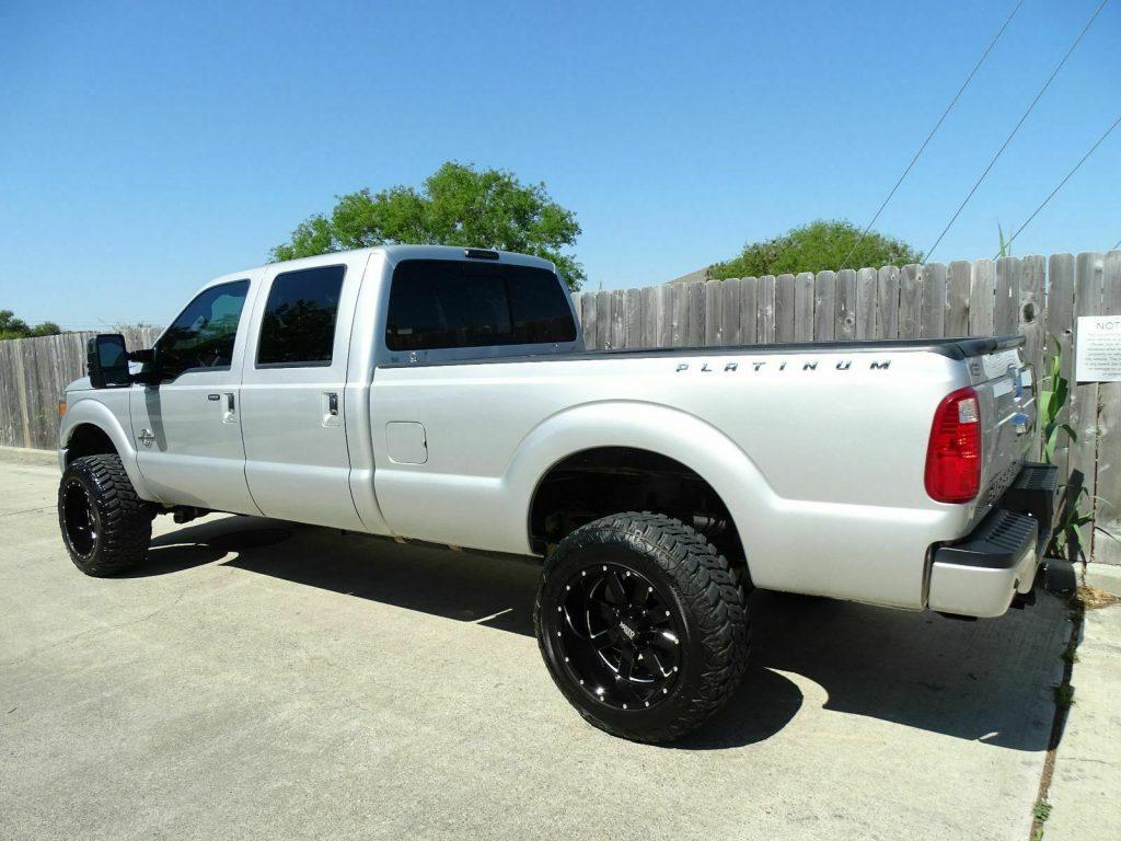 well equipped 2013 Ford F 350 Lariat pickup