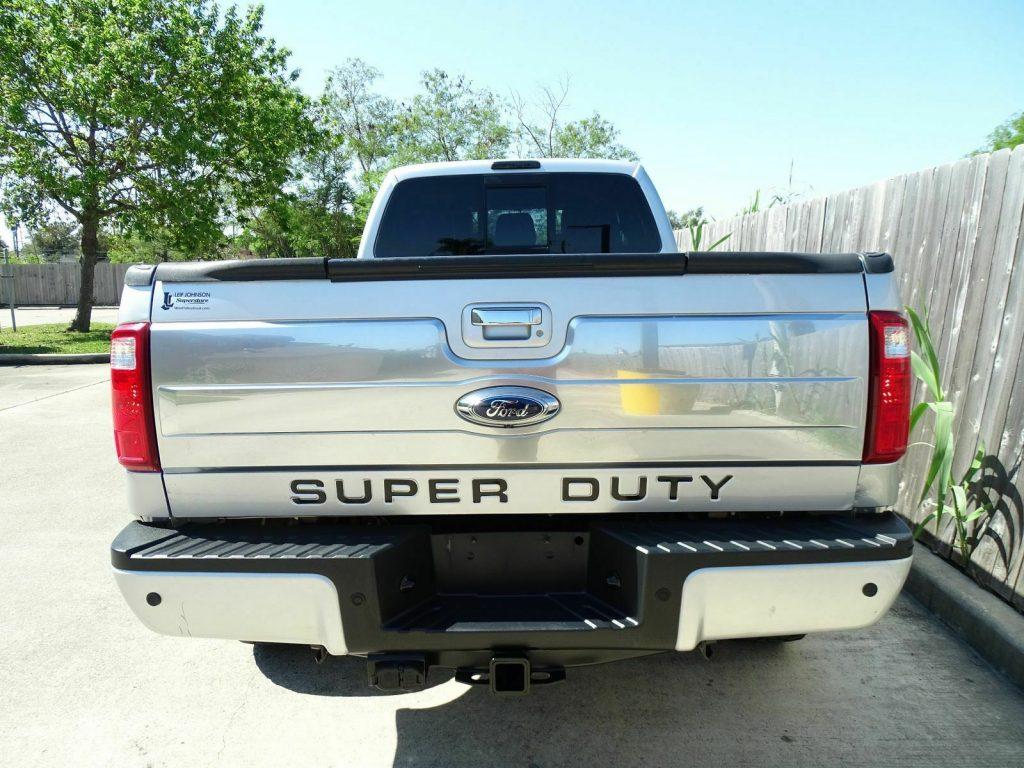 well equipped 2013 Ford F 350 Lariat pickup