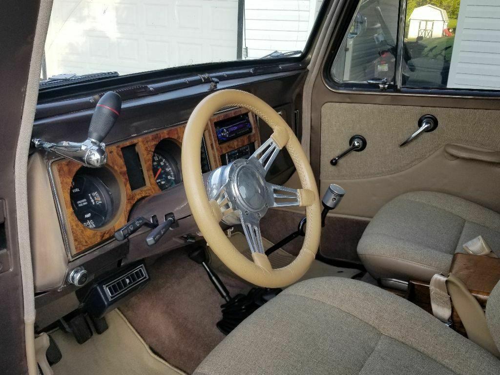 one of a kind custom 1962 Willys pickup