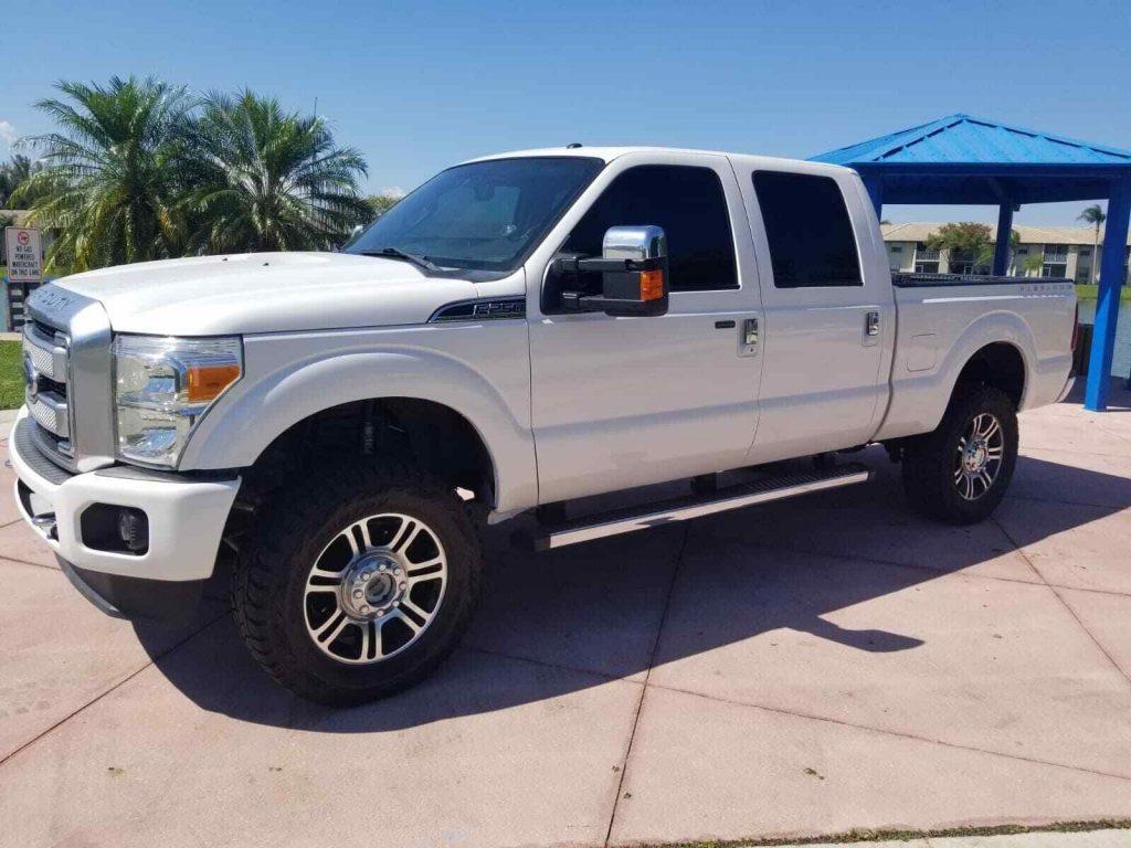 well equipped 2014 ford f 250 platinum king ranch lariat pickup