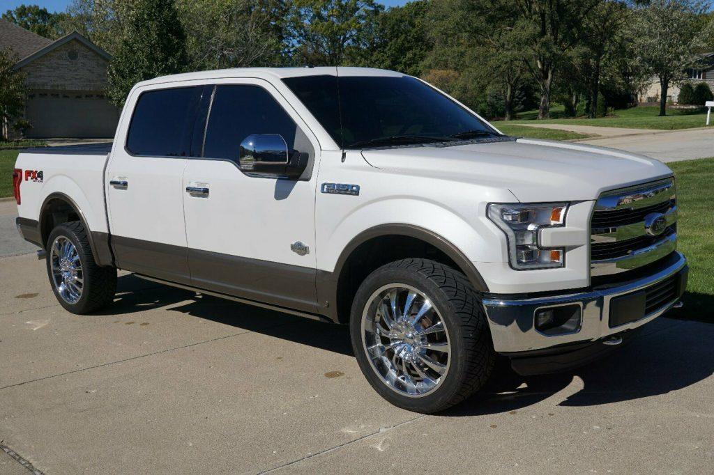 clean 2015 Ford F 150 King Ranch pickup