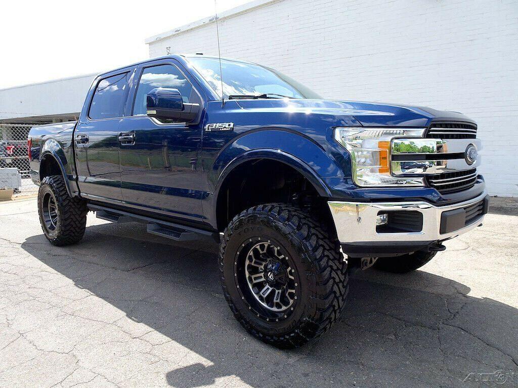 low miles 2018 Ford F 150 Lariat pickup