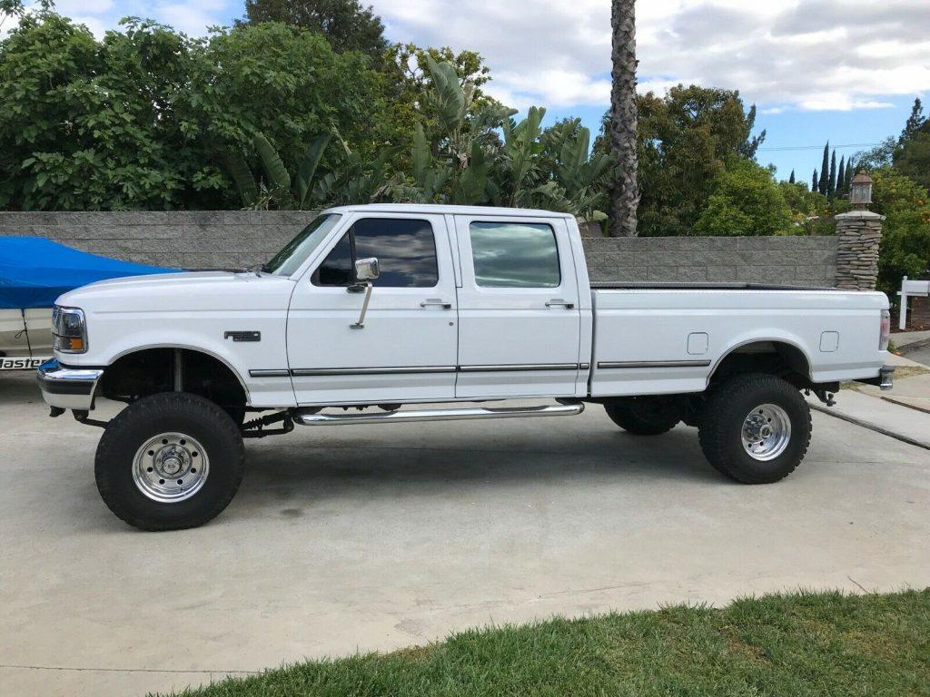 low miles 1996 Ford F 350 XLT pickup