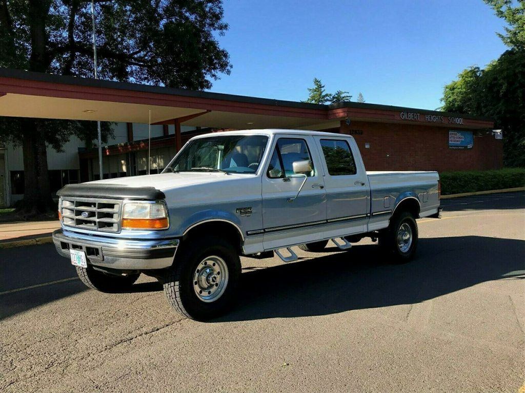 well maintained 1997 Ford F 250 XLT HD pickup