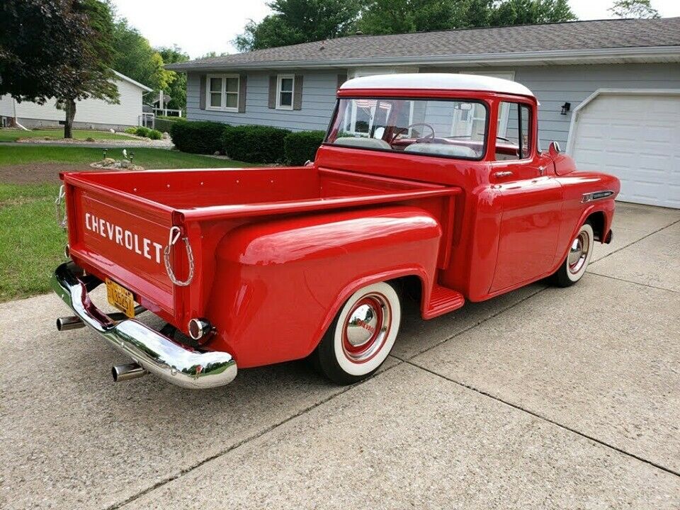 restored 1959 Chevrolet 3100 pickup