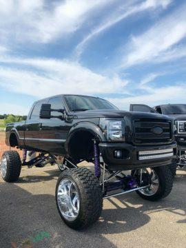 every option available 2014 Ford F 250 Platinum monster pickup for sale
