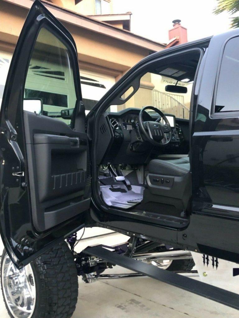 every option available 2014 Ford F 250 Platinum monster pickup