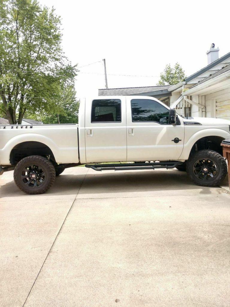 well upgraded 2013 Ford F 250 Lariat Performance pickup