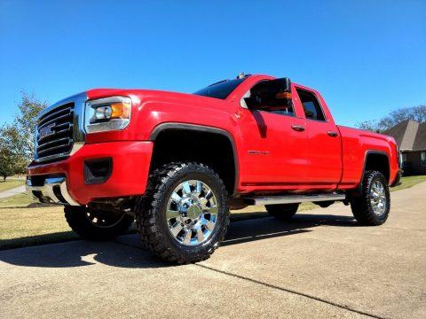 lifted 2015 GMC Sierra 2500 pickup for sale