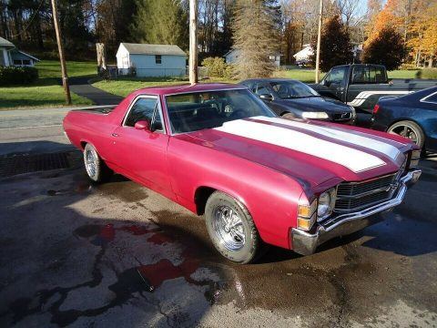 everything works 1971 Chevrolet El Camino pickup for sale