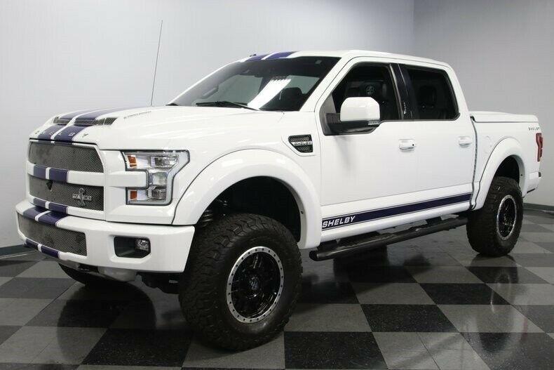 low miles 2016 Ford F 150 Shelby pickup