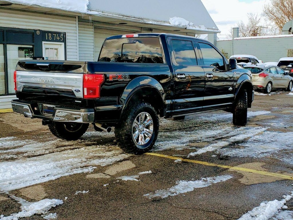 fully loaded 2018 Ford F 150 King Ranch pickup