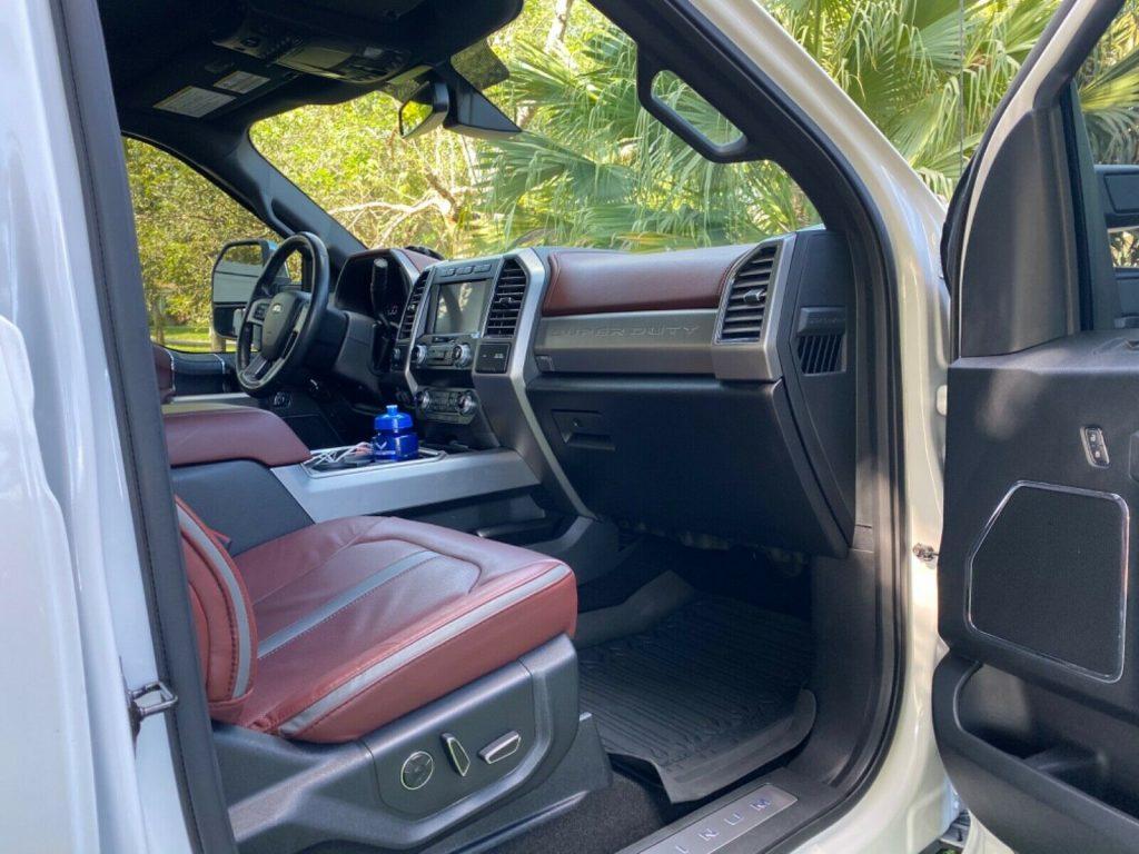 fully loaded 2019 Ford F 350 Platinum pickup