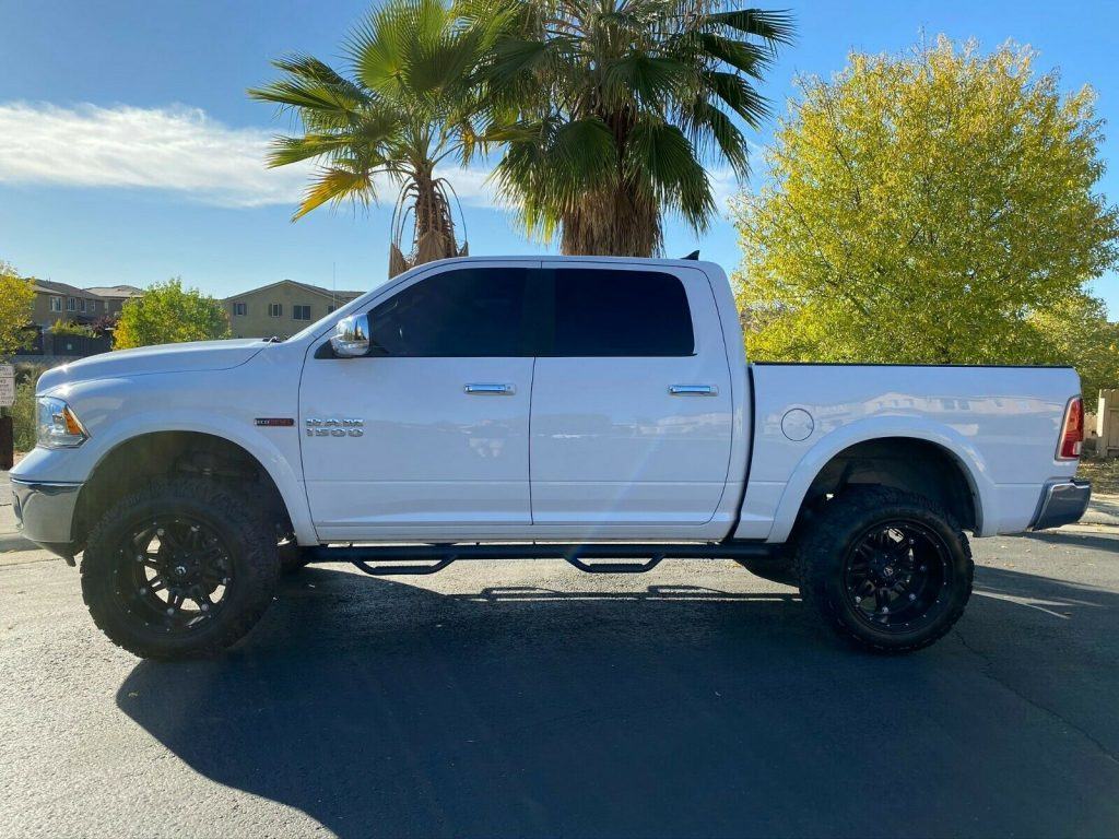 loaded and modified 2018 Dodge Ram 1500 pickup