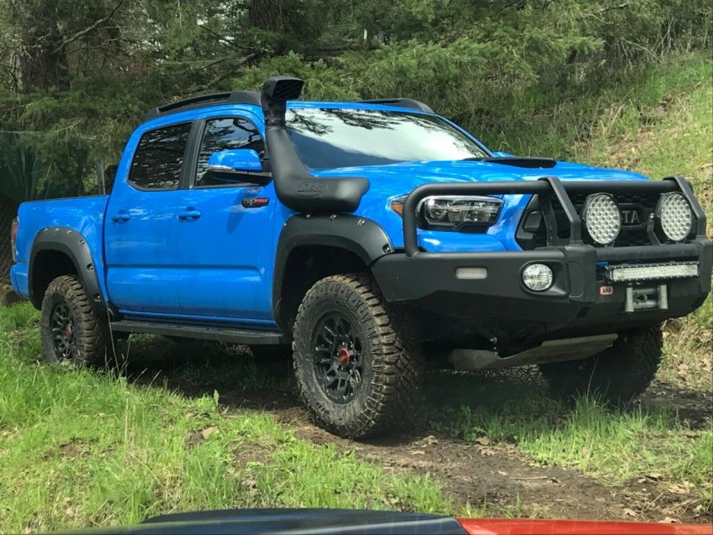 well modified 2019 Toyota Tacoma TRD Pro pickup