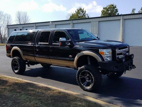 custom 2013 Ford F 350 Super DUTY king ranch pickup for sale