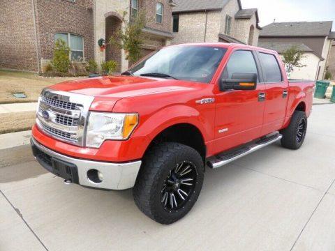 very nice 2014 Ford F 150 4WD Supercrew 145 XLT pickup for sale