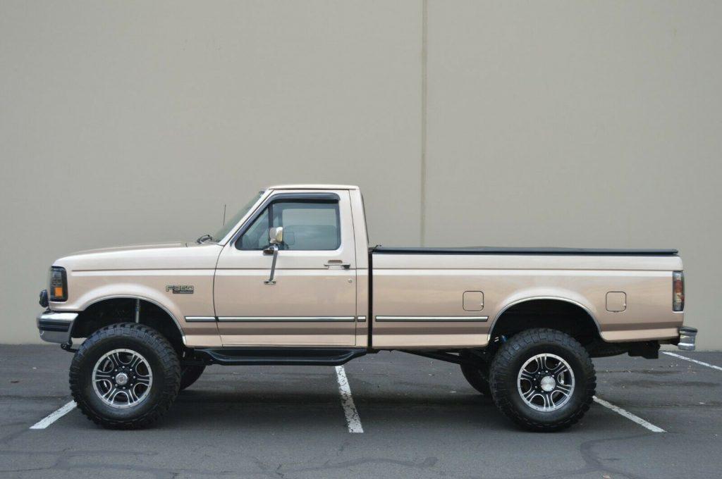loaded 1997 Ford F 350 Long Bed pickup