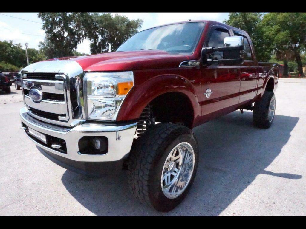nice and clean 2016 Ford F 250 Lariat pickup